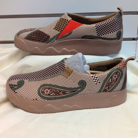 UIN Women's Paisley Check II Toledo IX Walking Shoe NEW!! Size 8.5 - Picture 7 of 12